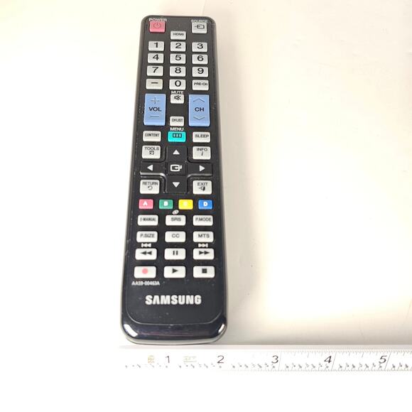 Samsung TV Remote Control AA59-00463A Original Genuine OEM Works Tested Black - Picture 13 of 13